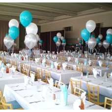 3in1 helium balloon as table centerpiece